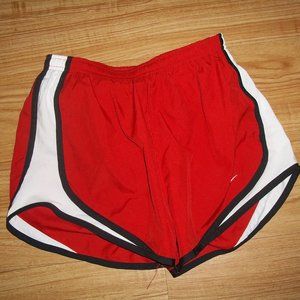 Nike Women's Red   Tri-Fit  Athletic Shorts- XS